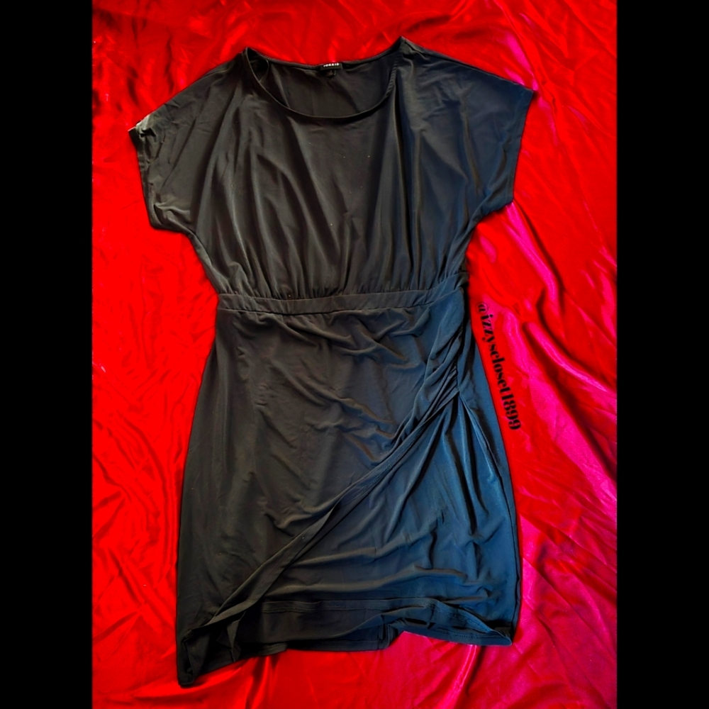 Torrid Midi Cocktail Dress in black